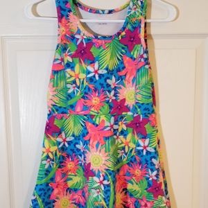 Piper Spring Flowers Dress Size L 10/12